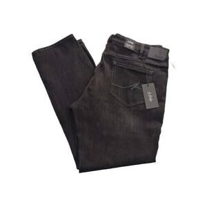 34 Heritage Tencel Mens 46x34 Charisma Charcoal Black Jeans Comfort Rise Pants